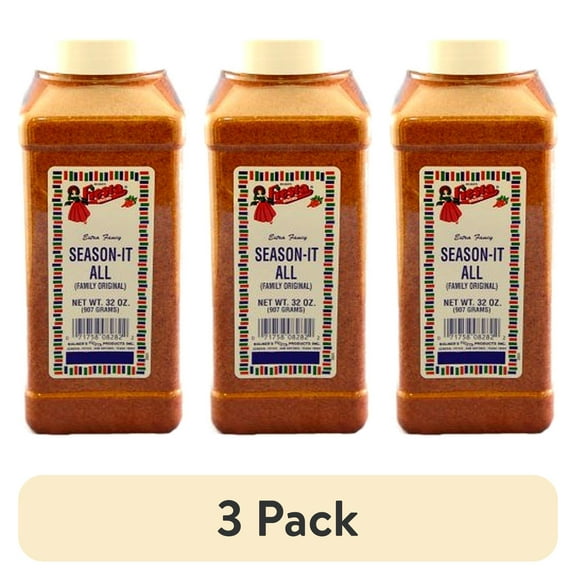 (3 pack) Fiesta Brand Season-It All Spice, 32 oz