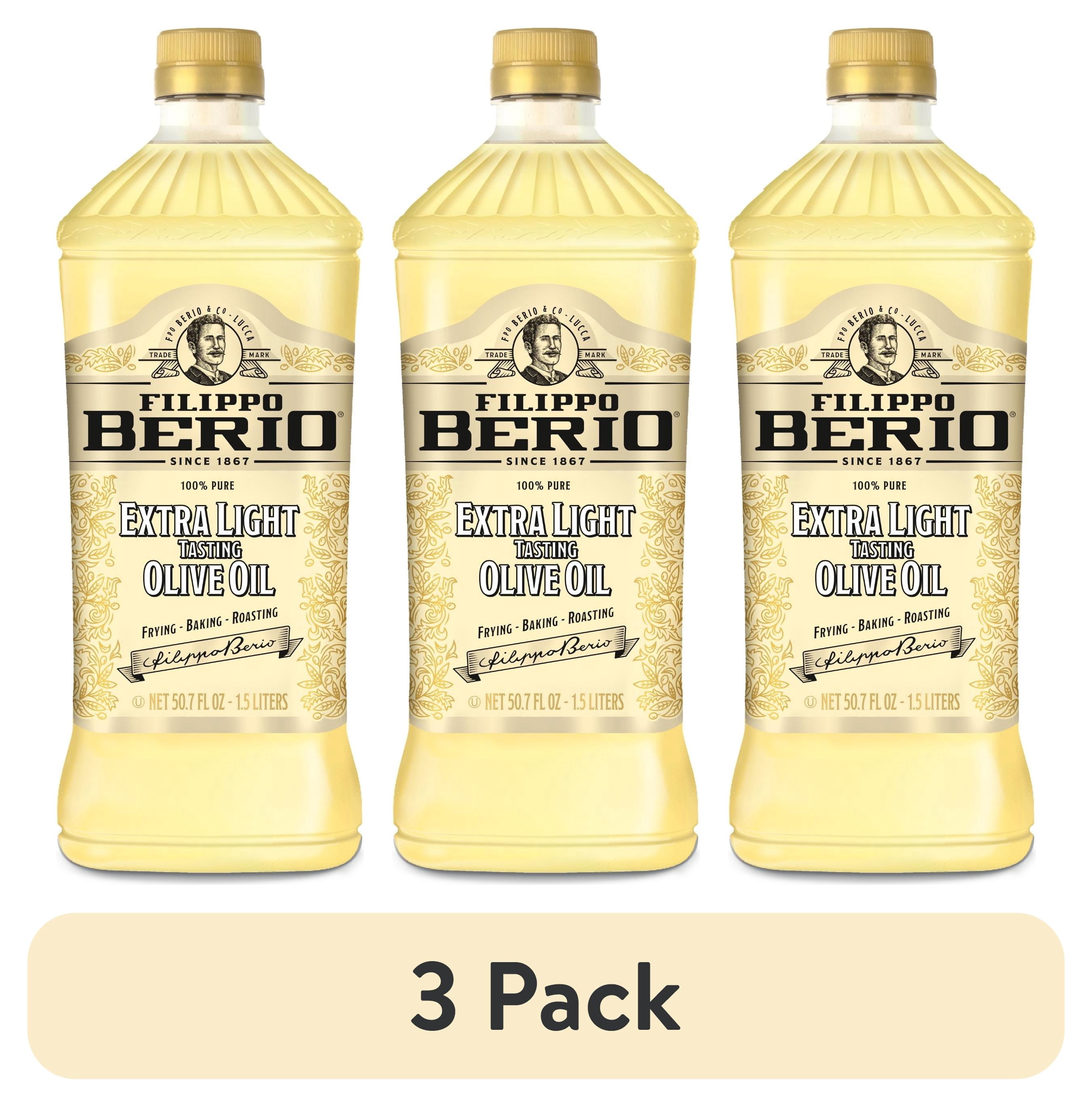 (3 pack) Filippo Berio Extra Light Olive Oil 50.7 fl oz