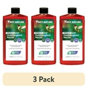 (3 pack) First Nature 16 oz. Ready-to-Use Premium Hummingbird Nectar, Red, Natural & Healthy