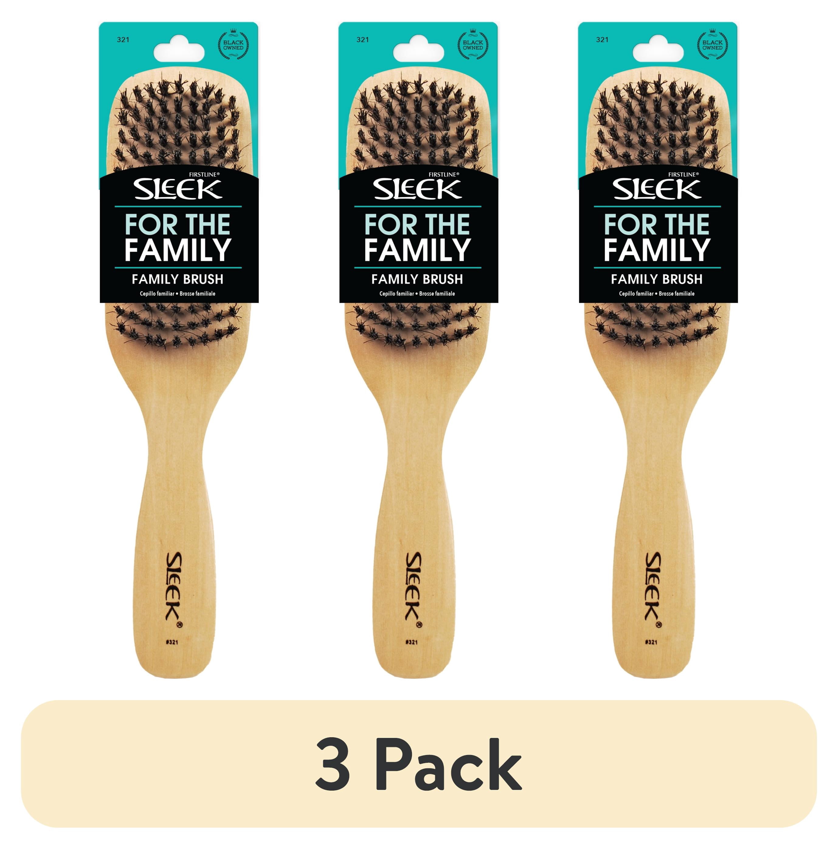 (3 pack) Firstline Sleek Family Brush