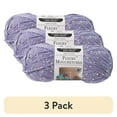 thumbnail image 1 of (3 pack) Flecks Yarn by Loops & Threads - Yarn for Knitting - Crochet - Weaving - and Arts & Crafts - Purple - Acrylic Blend - 6.53 oz, 1 of 3