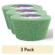 3 pack 3 pack FloraCraft FloraF M Vase Insert 1.9 Inch x 3.6 Inch Green