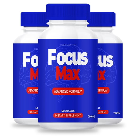 (3 pack) Focus Max - Focus Max Cognitive Capsules