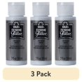 thumbnail image 1 of (3 pack) FolkArt Extreme Glitter Acrylic Craft Paint, Glitter Finish, Silver, 2 fl oz, 1 of 7