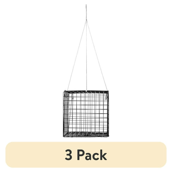 (3 pack) Tsunami Easy Assembly 10.5" x 10.5" Box Crab Trap for Saltwater Fishing