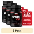 thumbnail interactive-video image 1 of (3 pack) Force Factor SCORE! XXL, Nitric Oxide Booster for Men with L-Citrulline, Horny Goat Weed & Tribulus for Libido, Drive, Stamina & Energy, 30 Tablets, 1 of 12
