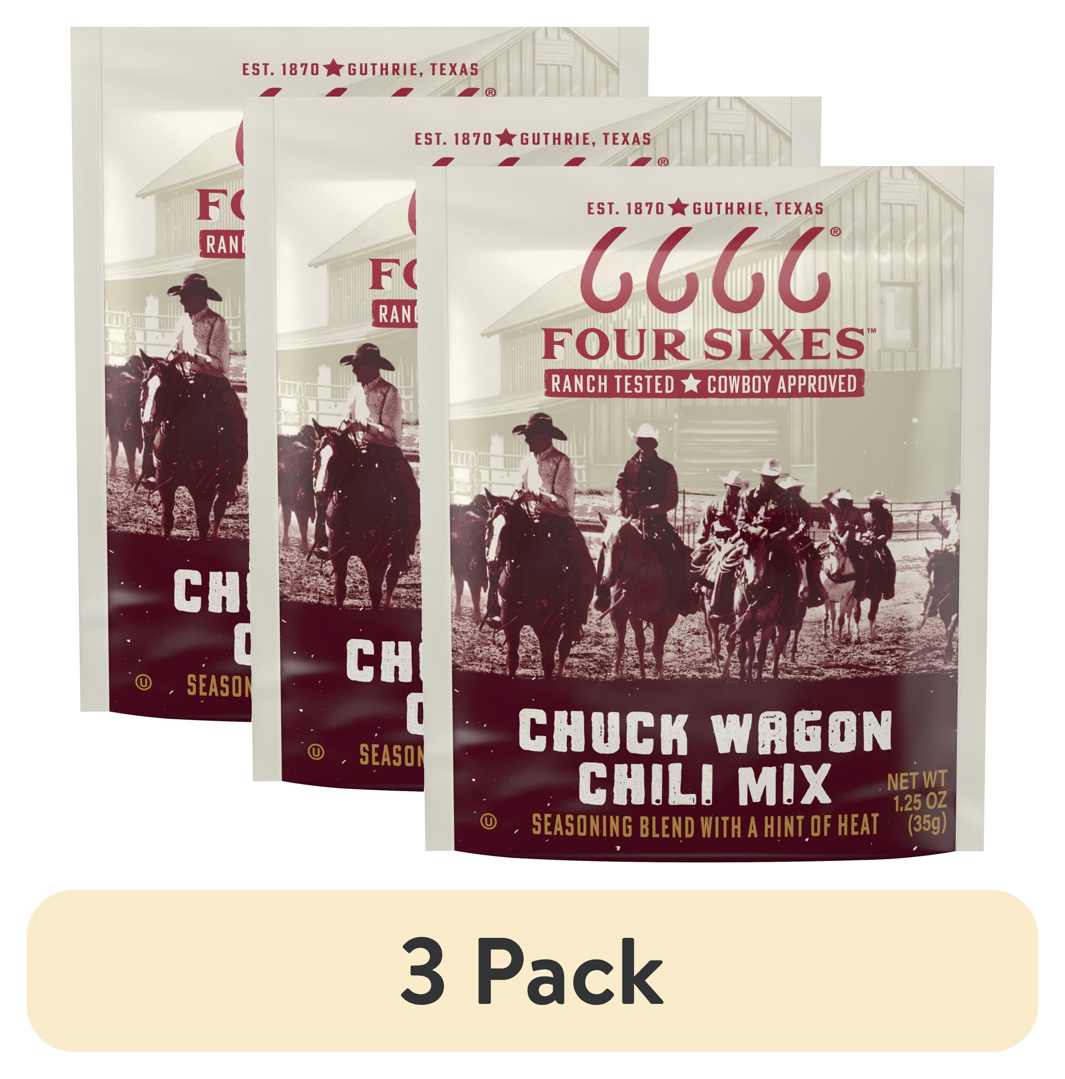 chi45 3-pack-Four-Sixes-Chuck-Wagon-