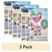 (3 pack) Plaid Fragment Effects Abstract Pattern Pack with 12 Pattern Motifs, Abstract and Geometric Designs