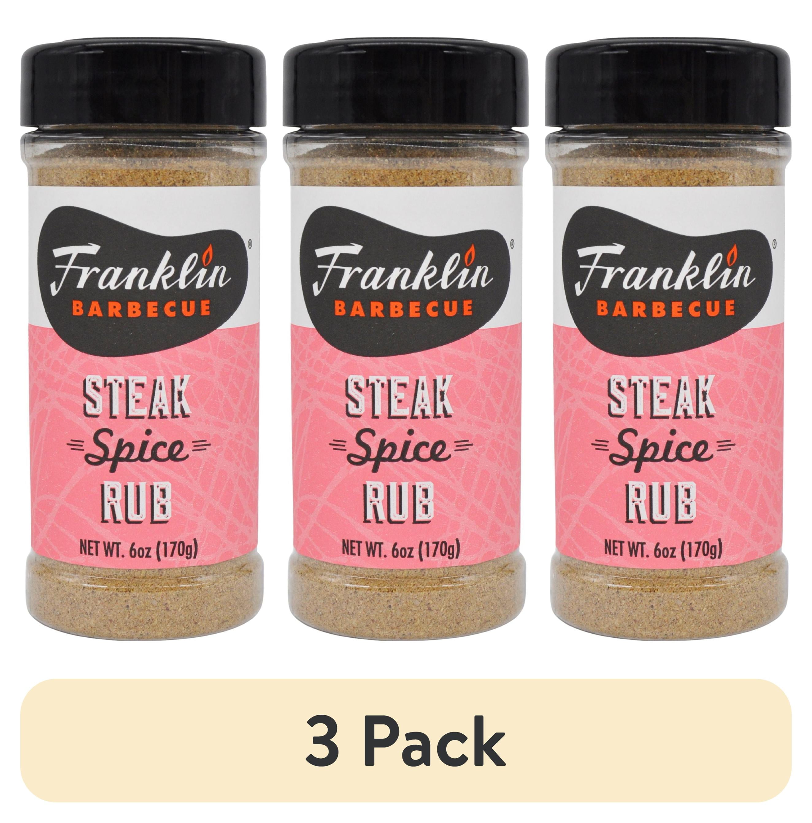 pack) Franklin Barbecue Steak Spice Rub, OZ