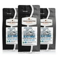 thumbnail image 1 of 3 pack Fresh Roasted Coffee, Organic Black Knight Water-Processed Decaf Coffee, Dark Roast, Ground, 12 oz, 1 of 11