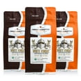 thumbnail image 1 of 3 pack Fresh Roasted Coffee, Organic White Knight Blend Coffee, Light Roast, Ground, 12 oz, 1 of 9