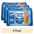 thumbnail image 1 of (3 pack) Fresh Step Extreme Clump Multi Cat Clumping Litter with Febreze Freshness, 38 lb Total, Easy Pour Pouches (4 Pack), 1 of 21