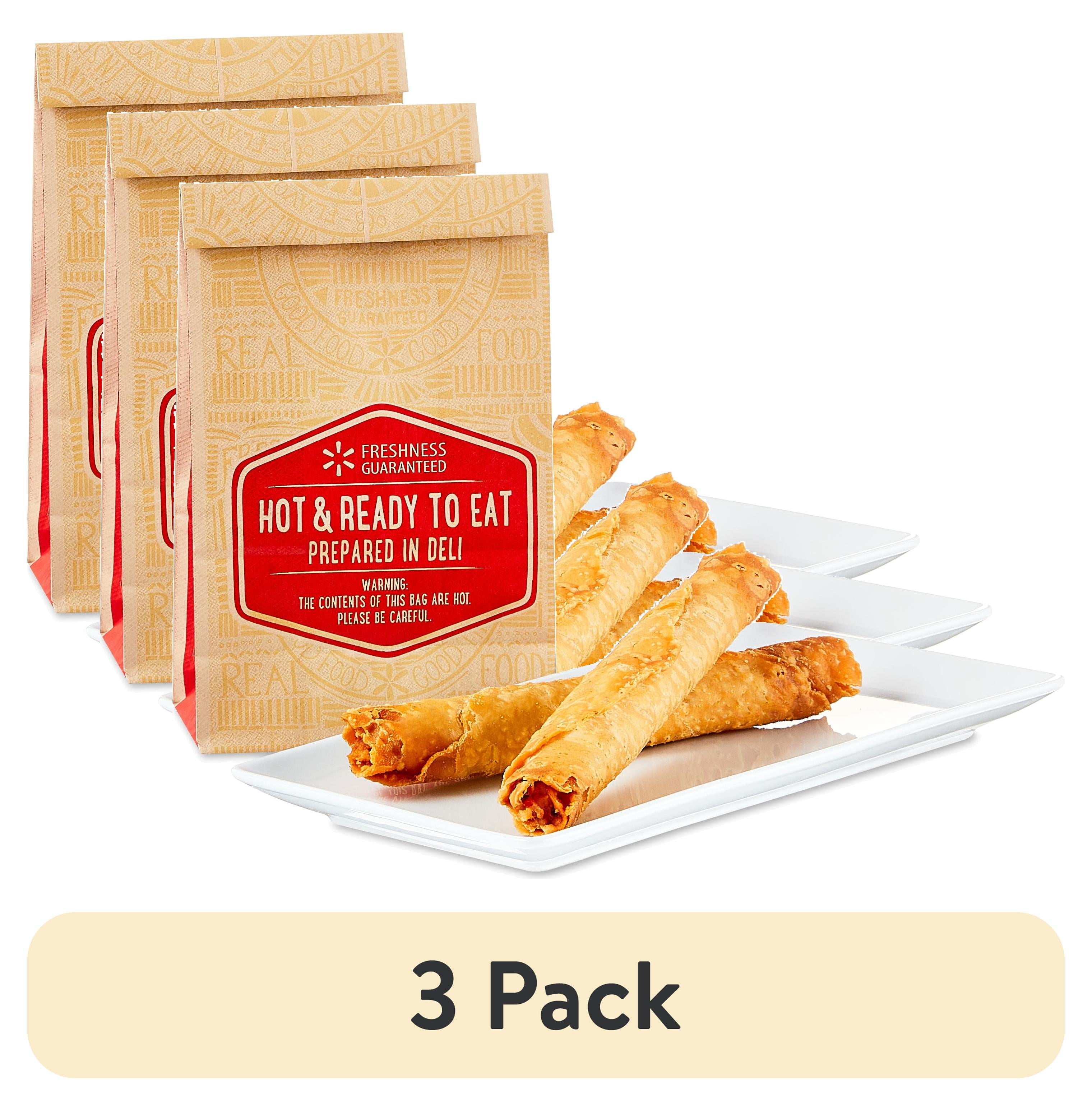 (3 pack) Freshness Guaranteed Hot and Ready-to-Eat Chicken and Cheese Flauta, 2 Piece