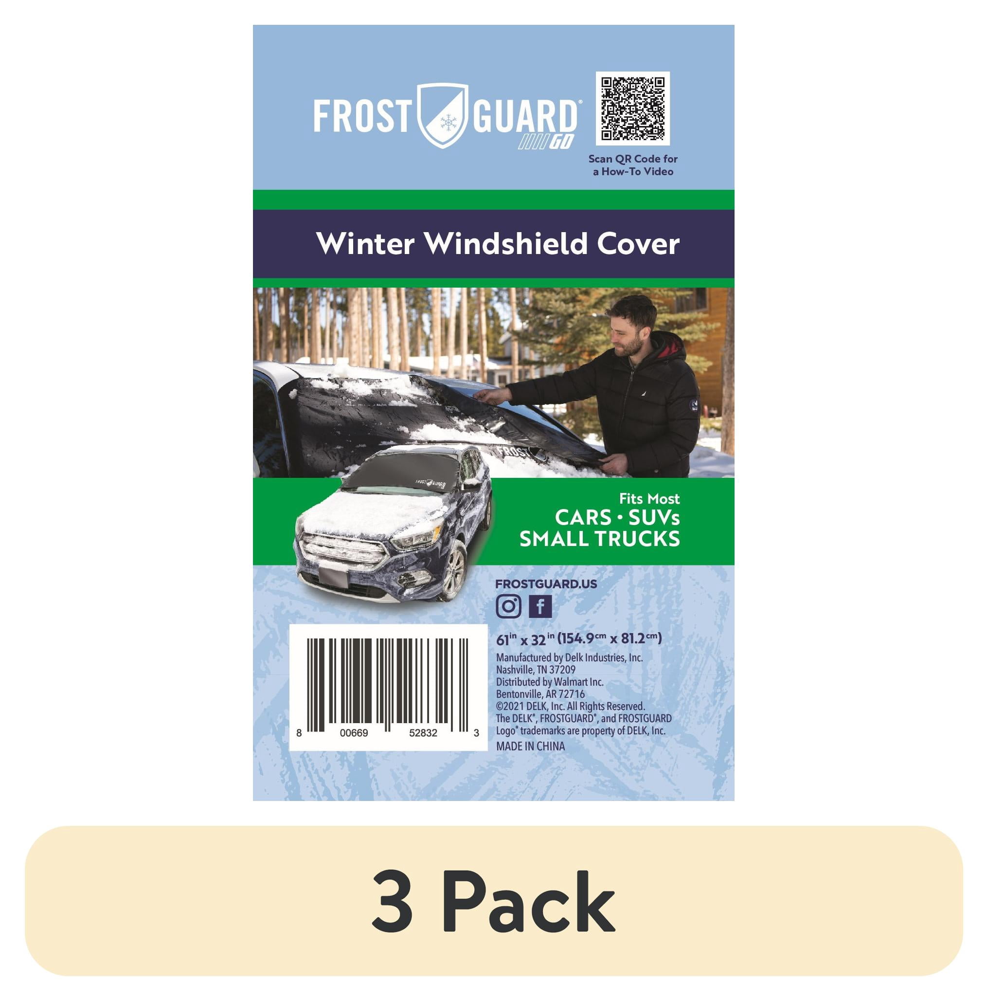 DooGooCoo [Upgraded] 7-Layer Car Windshield Snow Cover, [Efficient Winter Protection