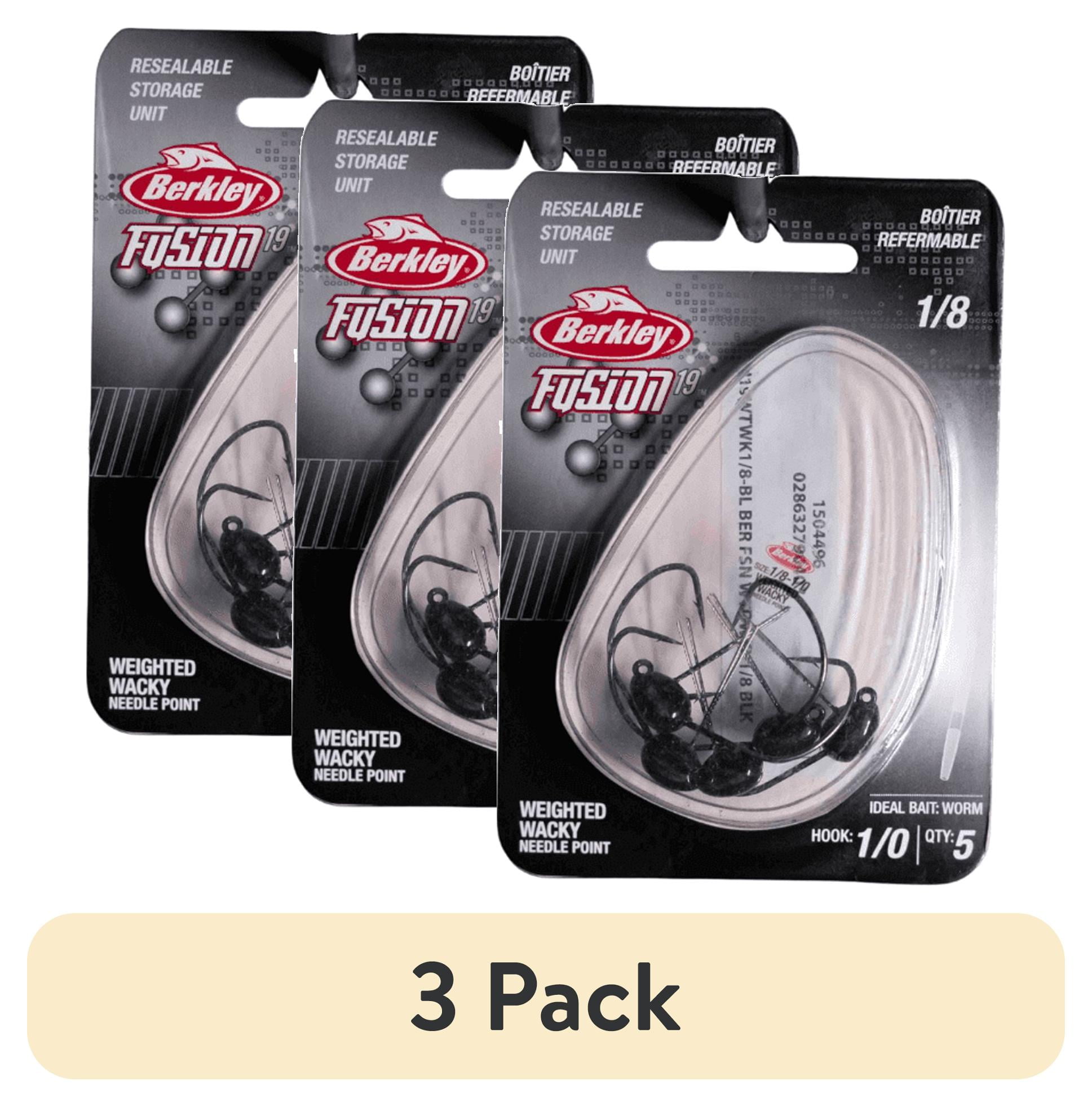(3 pack) Fusion19™ Weighted Wacky Head