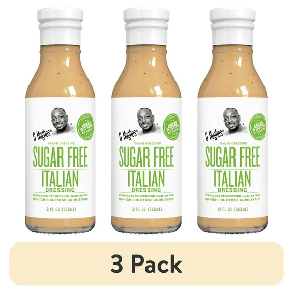 (3 pack) G Hughes Sugar Free Italian Dressing