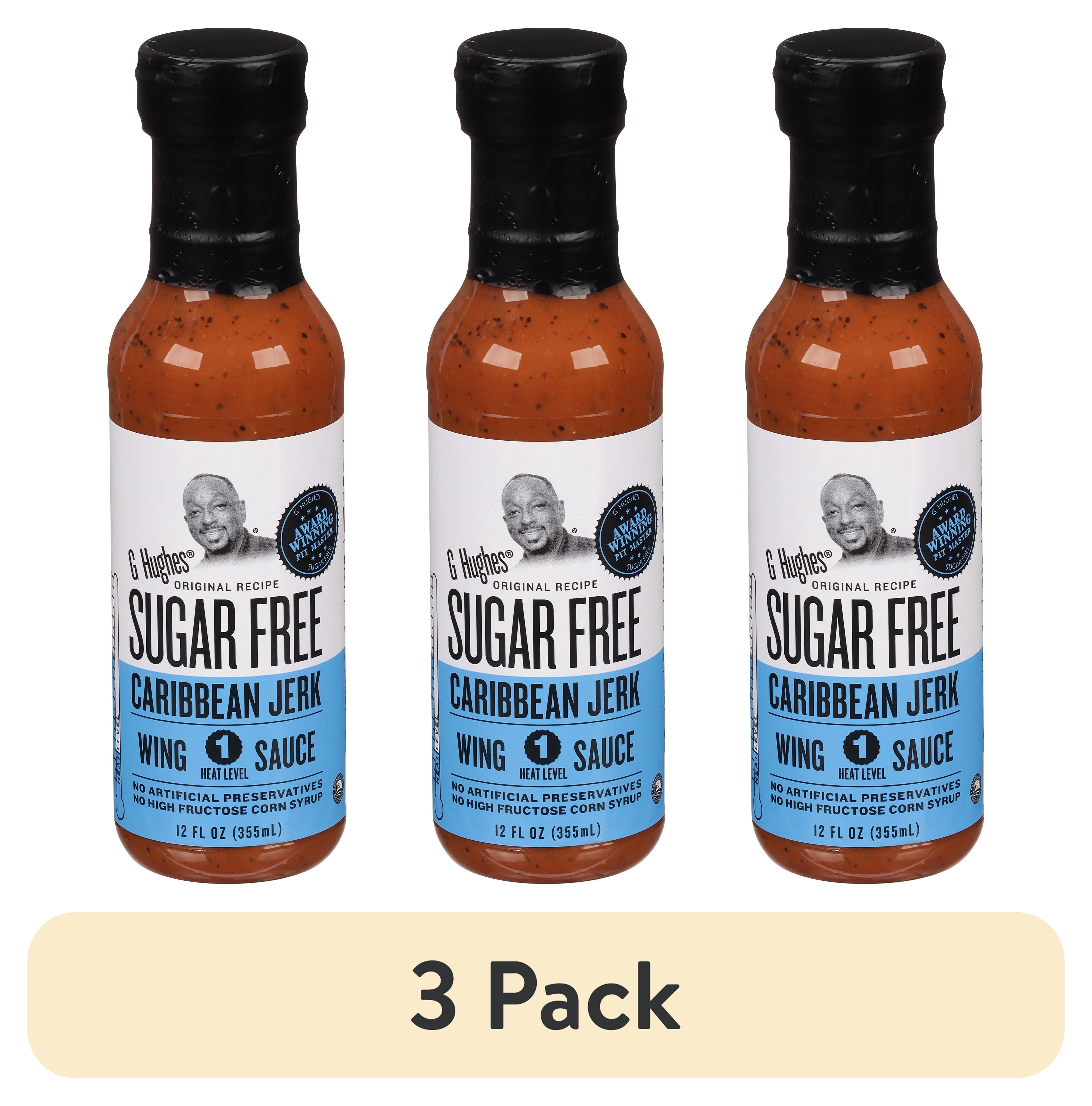 G Hughes Smoky Mesquite Marinade, Sugar Free, 12 Oz Bottles (Pack Of 6)