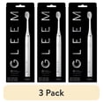 thumbnail image 1 of (3 pack) GLEEM Electric Battery Toothbrush, Soft Bristles, White, 1 of 12