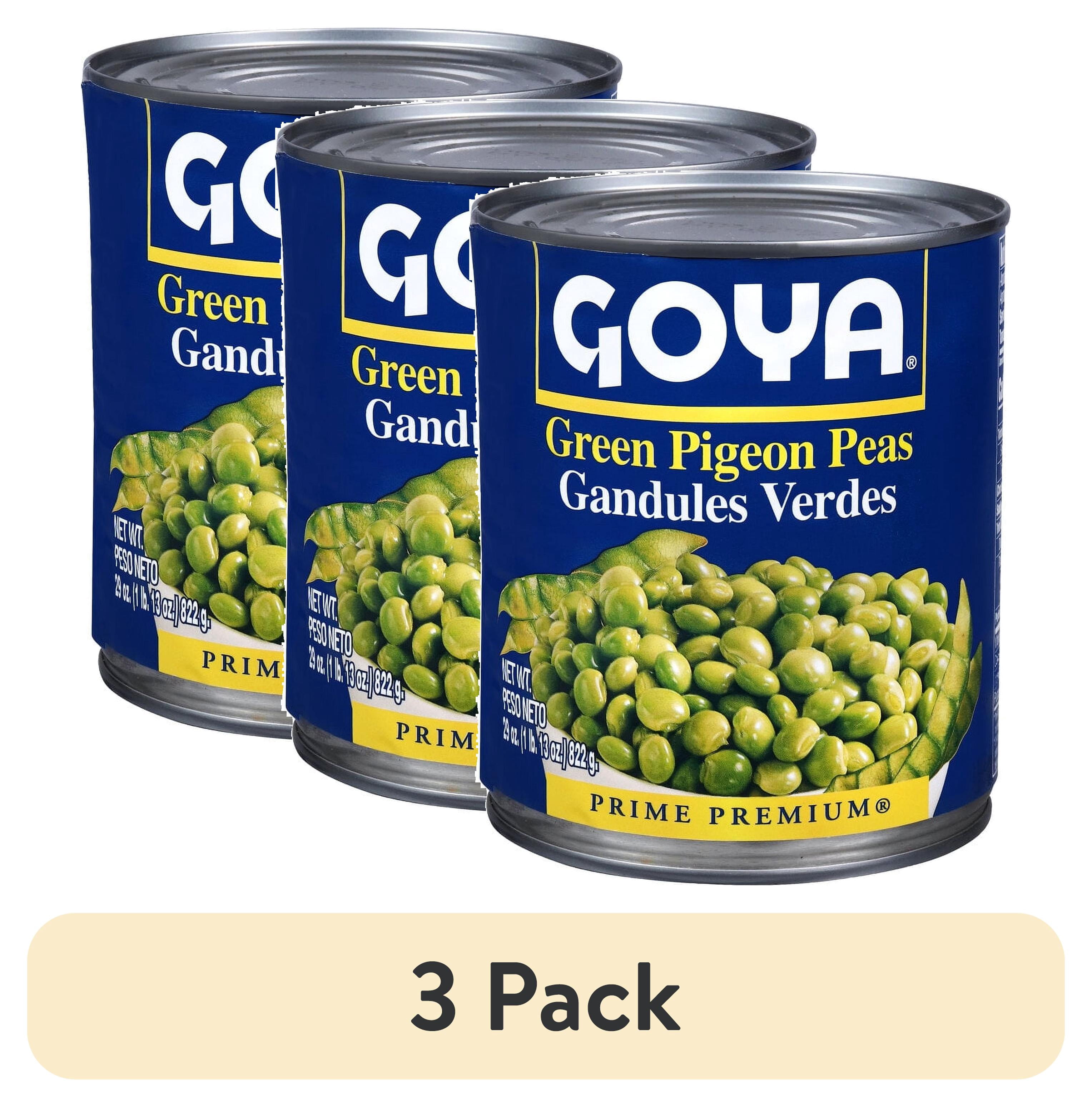 (3 pack) GOYA Green Pigeon Peas (Gandules) 29 oz Can