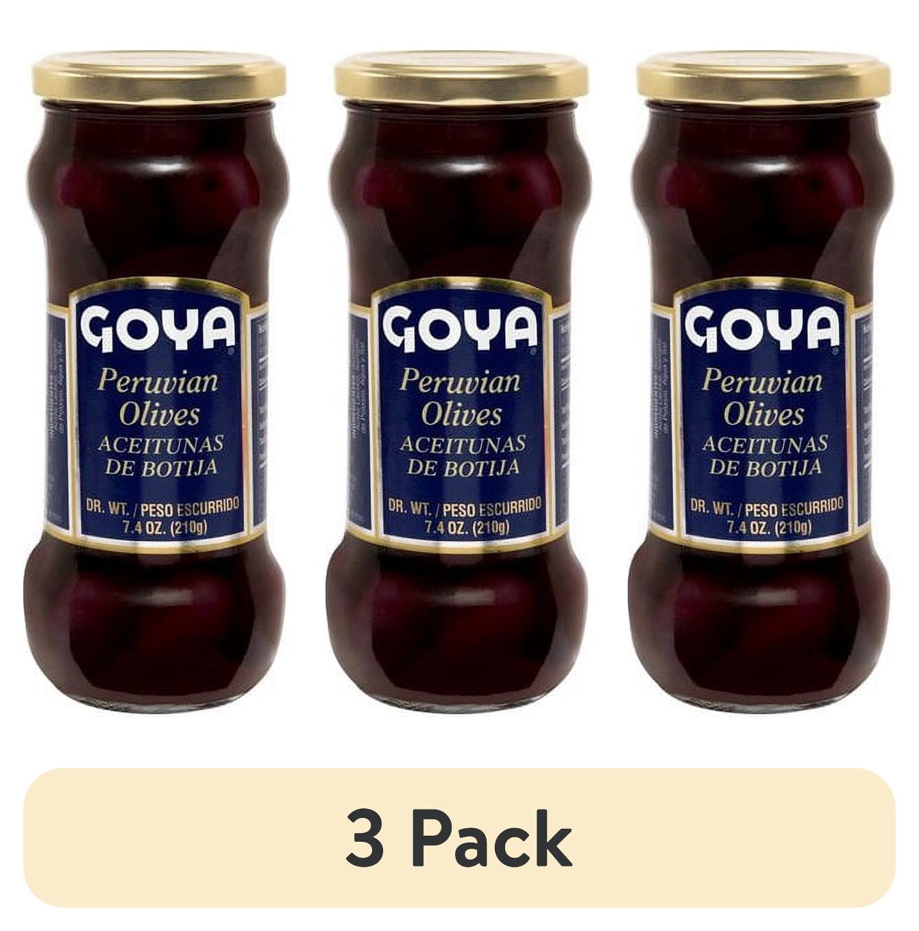(3 pack) GOYA Peruvian Olives, 7.4 oz