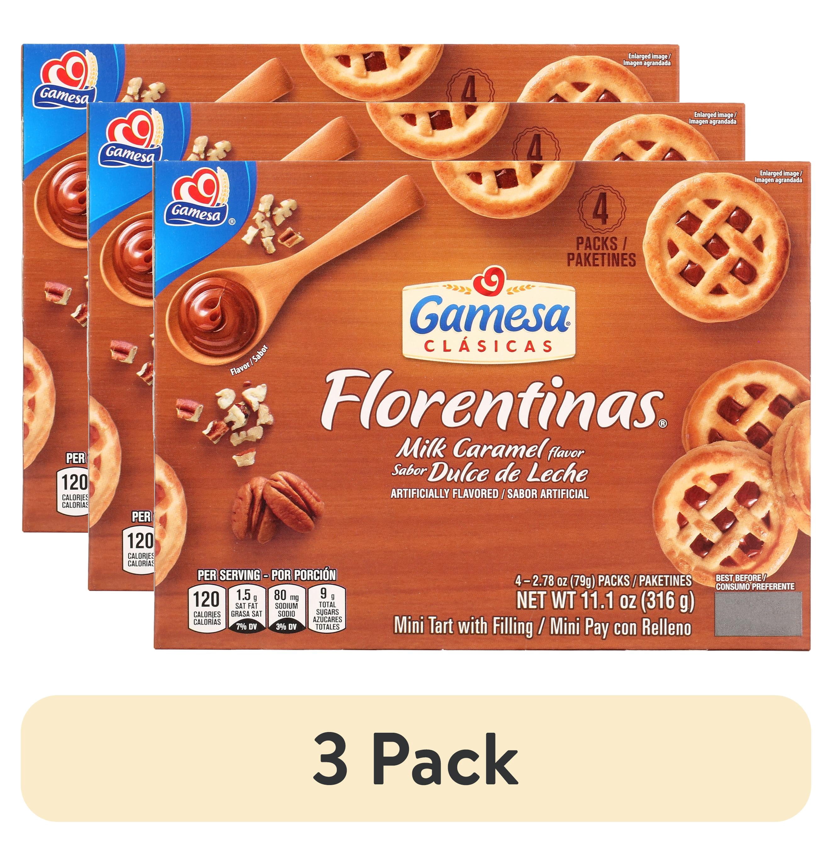 (3 pack) Gamesa Florentinas Dulce de Leche