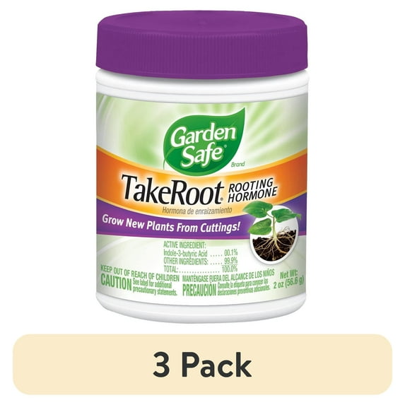 (3 pack) Garden Safe Take Root Rooting Hormone, 2-Ounce