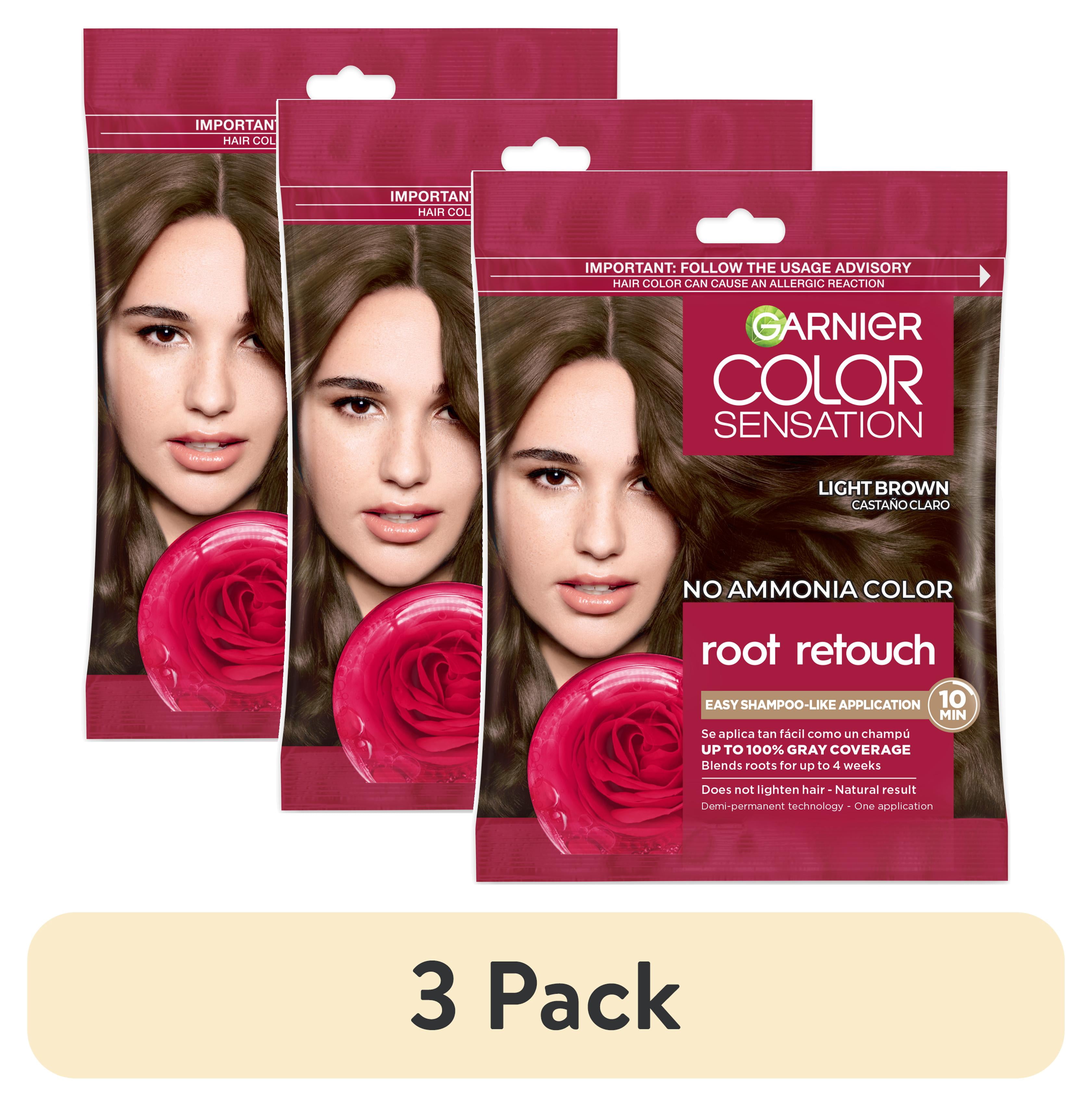(3 pack) Garnier Color Sensation Retouch Permanent Hair Color for ...