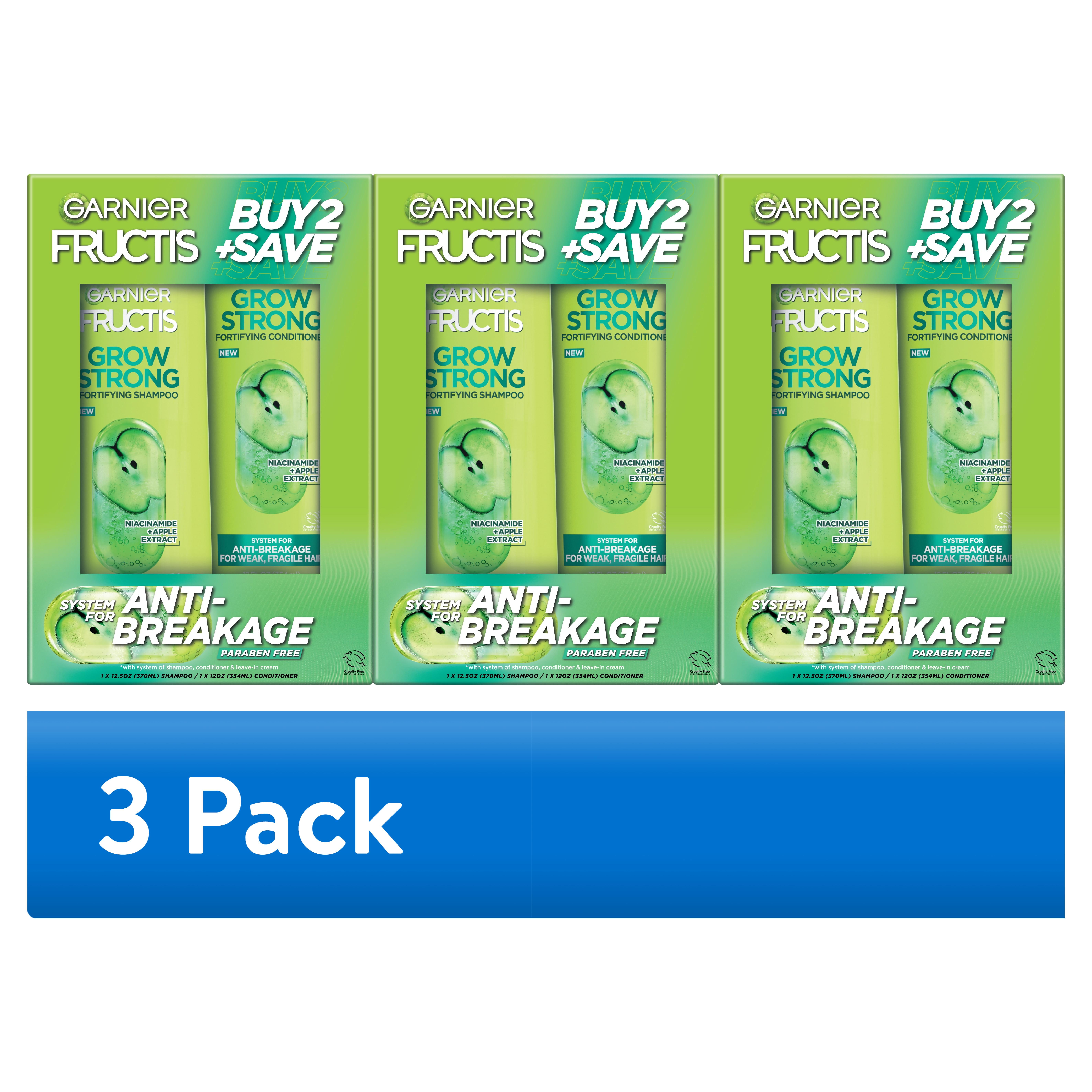 Garnier Grow Strong Kit - Hair Volume for ecommerce - Walmart