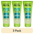 thumbnail interactive-video image 1 of (3 pack) Garnier Fructis Style Pure Clean Styling Hair Gel, 6.8 fl. oz., 1 of 11