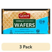 (3 pack) Gefen Vanilla Flavored Wafer Cookies, 16oz