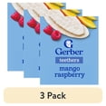 thumbnail image 1 of (3 pack) Gerber Snacks for Baby Teethers, Mango Raspberry, 1.7 oz Box (12 Pack), 1 of 16