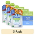 thumbnail image 1 of (3 pack) Gerber Organic Plant-tastic Toddler Food, Summer Fruit & Veggie Smash, 3.5 oz Pouch, 1 of 16