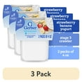 thumbnail image 1 of (3 pack) Gerber Yogurt Blends Stage 3 Baby Snacks Banana Strawberry, 4 oz Tubs (Pack of 2), 1 of 16