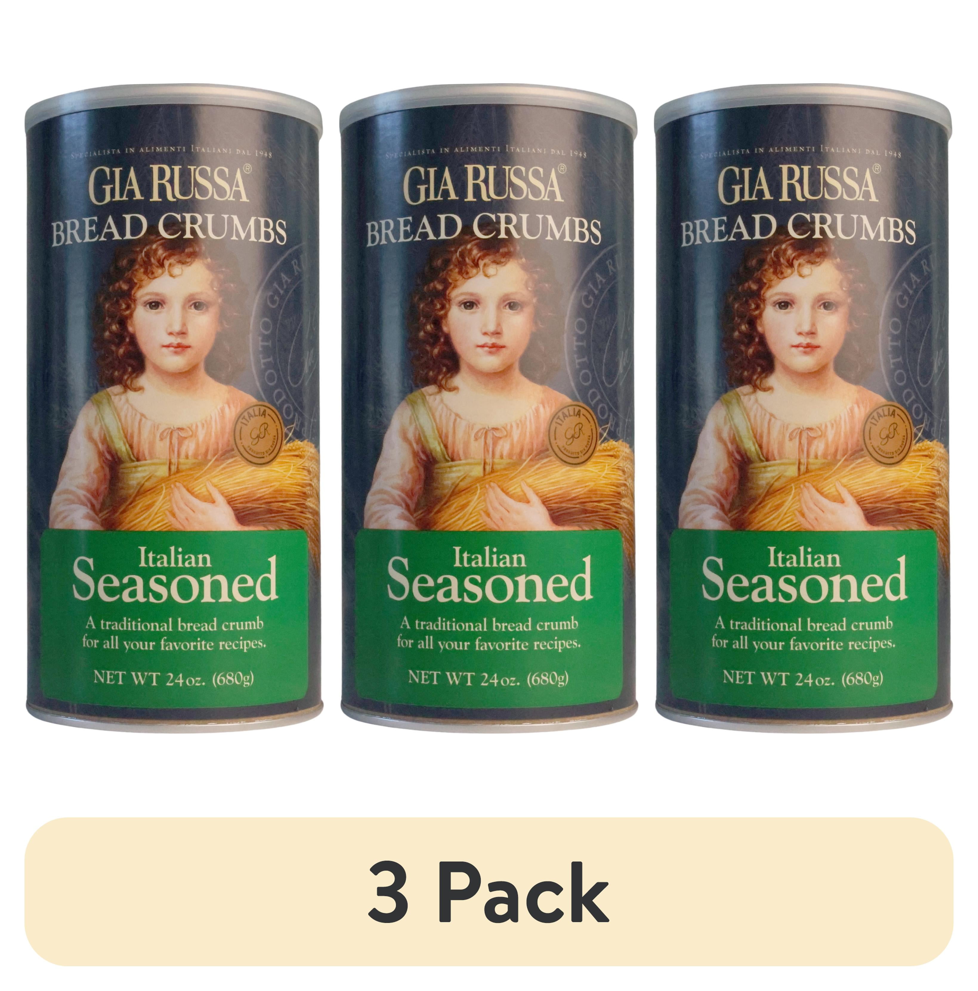 (3 pack) Gia Russa Italian Style Bread Crumbs, 24 oz