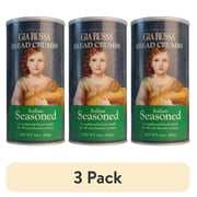 (3 pack) Gia Russa Italian Style Bread Crumbs, 24 oz