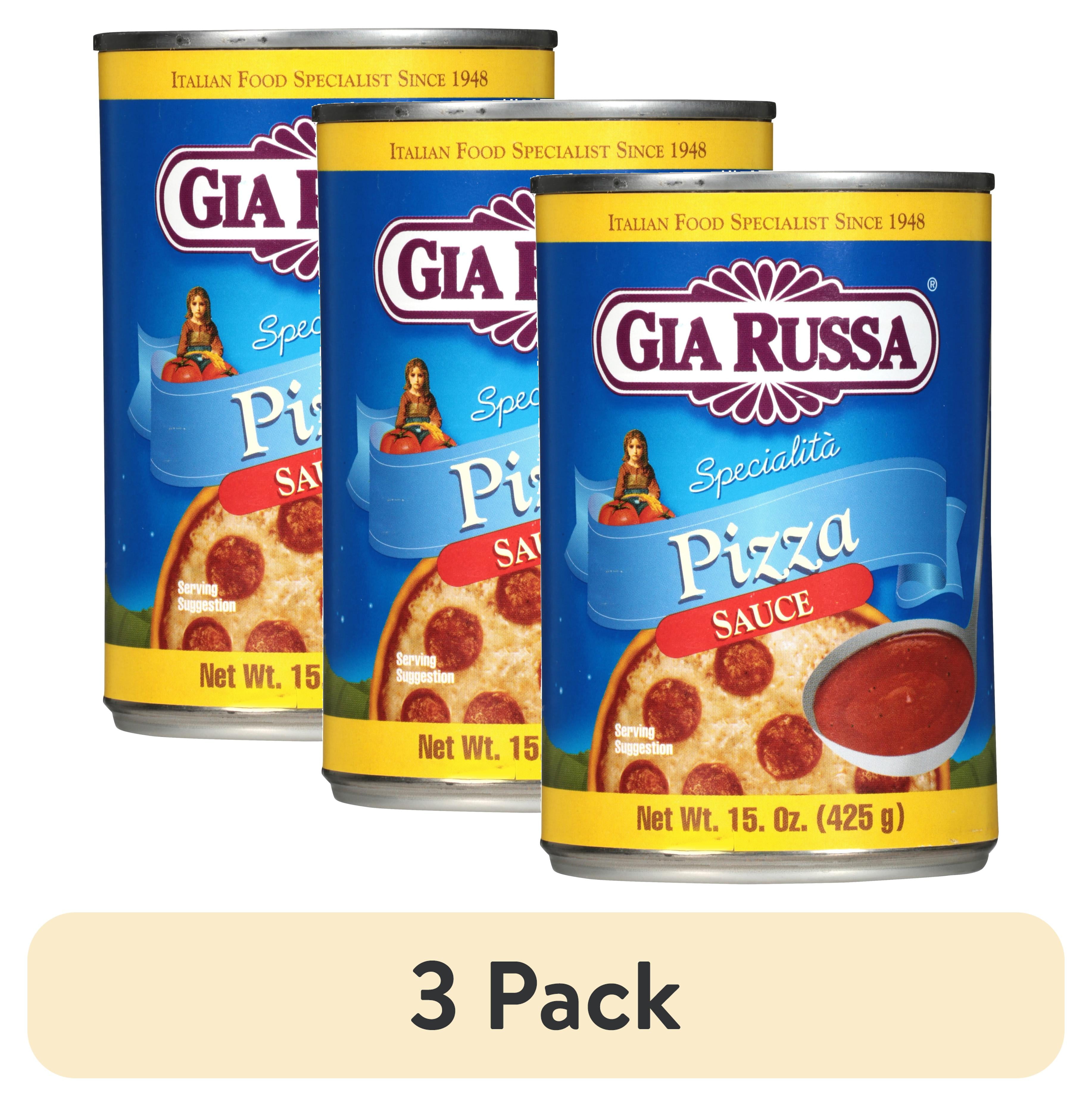 (3 pack) Gia Russa Specialita&nbsp;Pizza Sauce 15 oz. Can