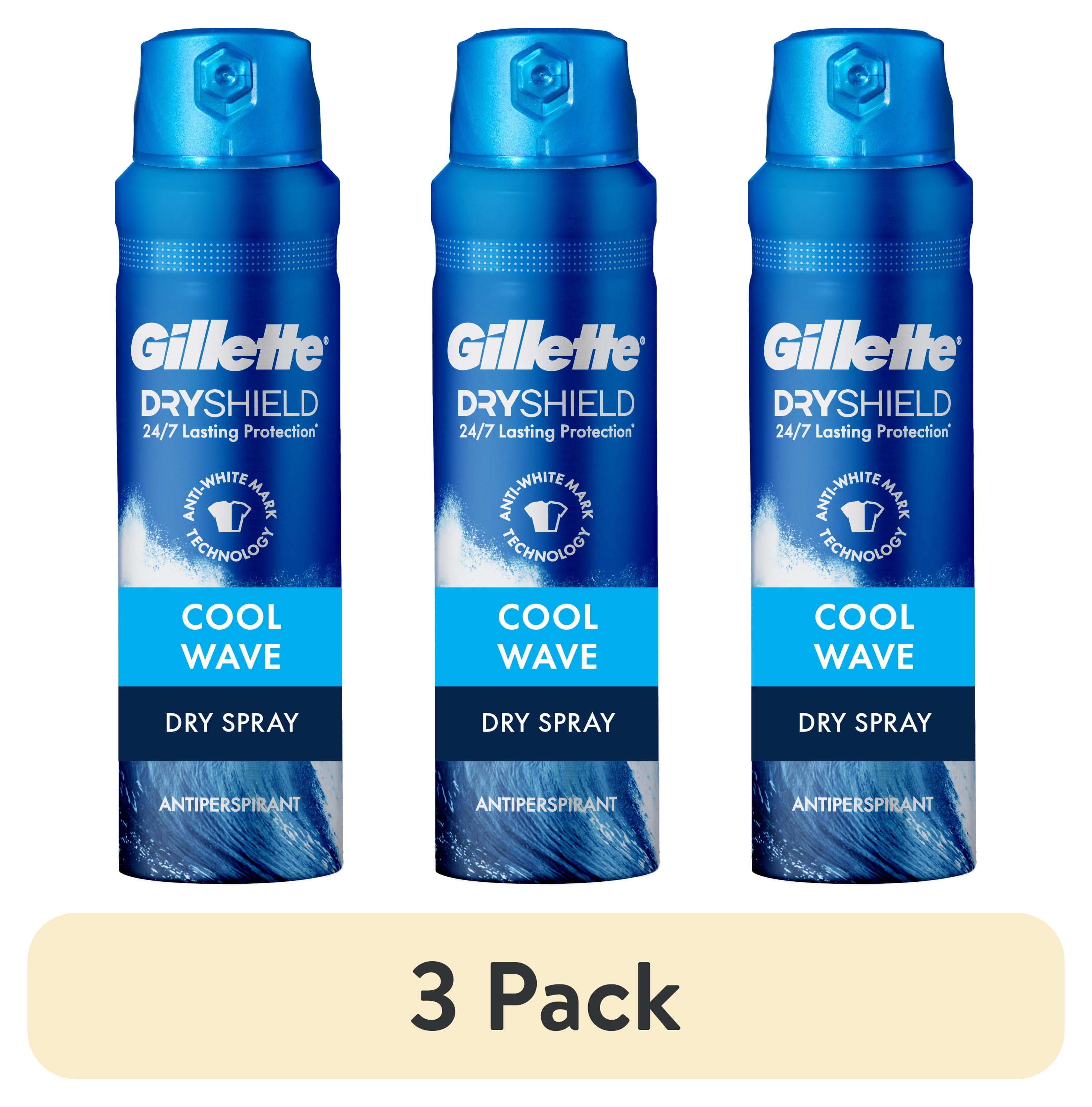 Gillette Cool Wave Deodorant Spray Gillette Invisible Spray Cool