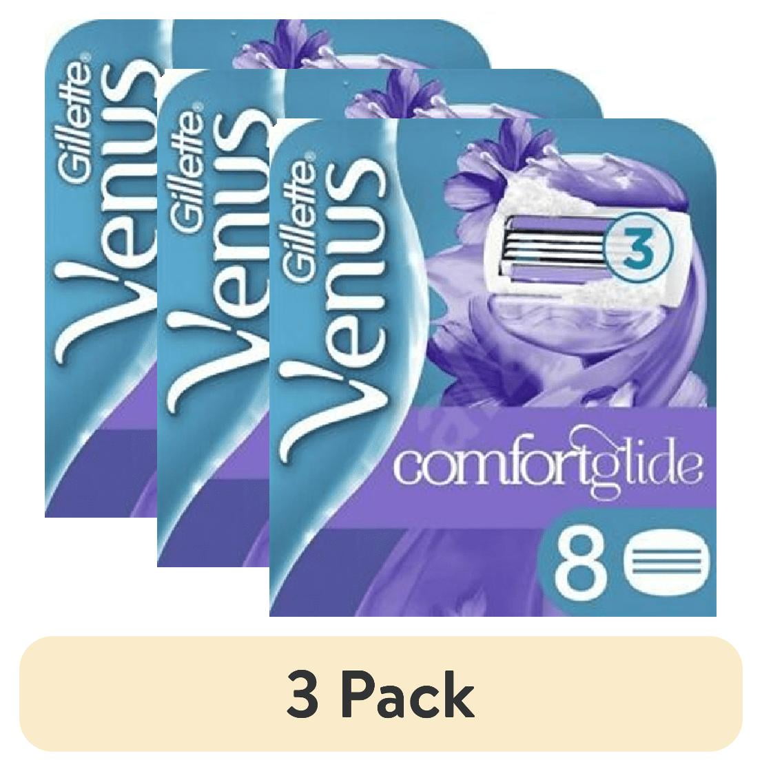 (3 pack) Gillette Venus Comfortglide Breeze Women's Refill Razor Blade ...