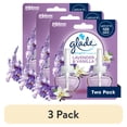 thumbnail image 1 of (3 pack) Glade PlugIns Scented Oil 2 Refills, Air Freshener, Lavender & Vanilla, Essential Oil Infused Wall Plug In, 1.34 FL oz, Pack of 2, 1 of 19