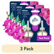 Glade PlugIns Scented Oil Refills, Air freshener, Orchid & Neroli, Infused with Essential Oils, 0.67 oz, 2 Count