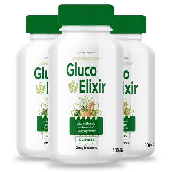 (3 pack ) Gluco Exlir Capsules - Gluco Elixir Capsules