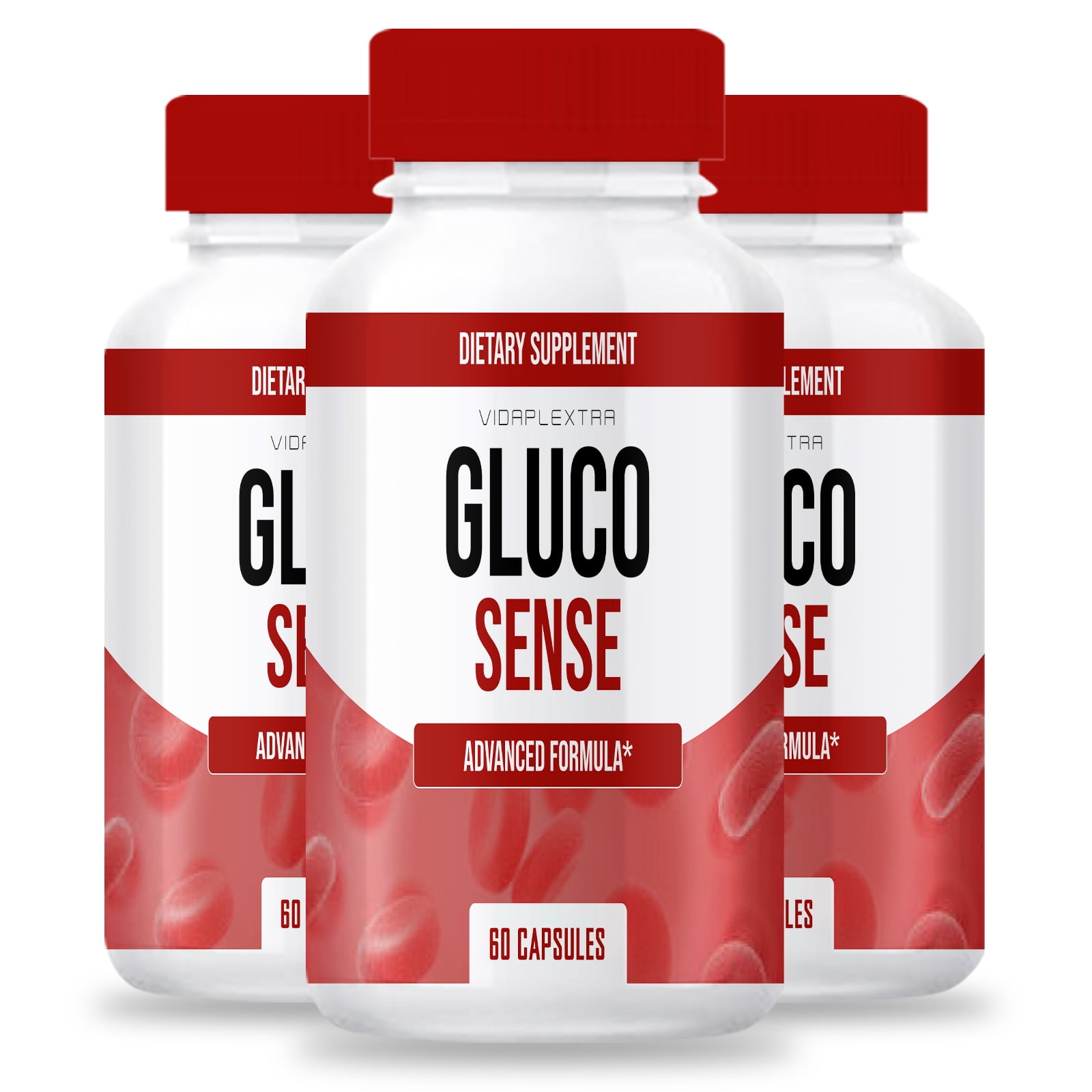 (3 pack) Gluco Sense Capsules - Gluco Sense Capsules