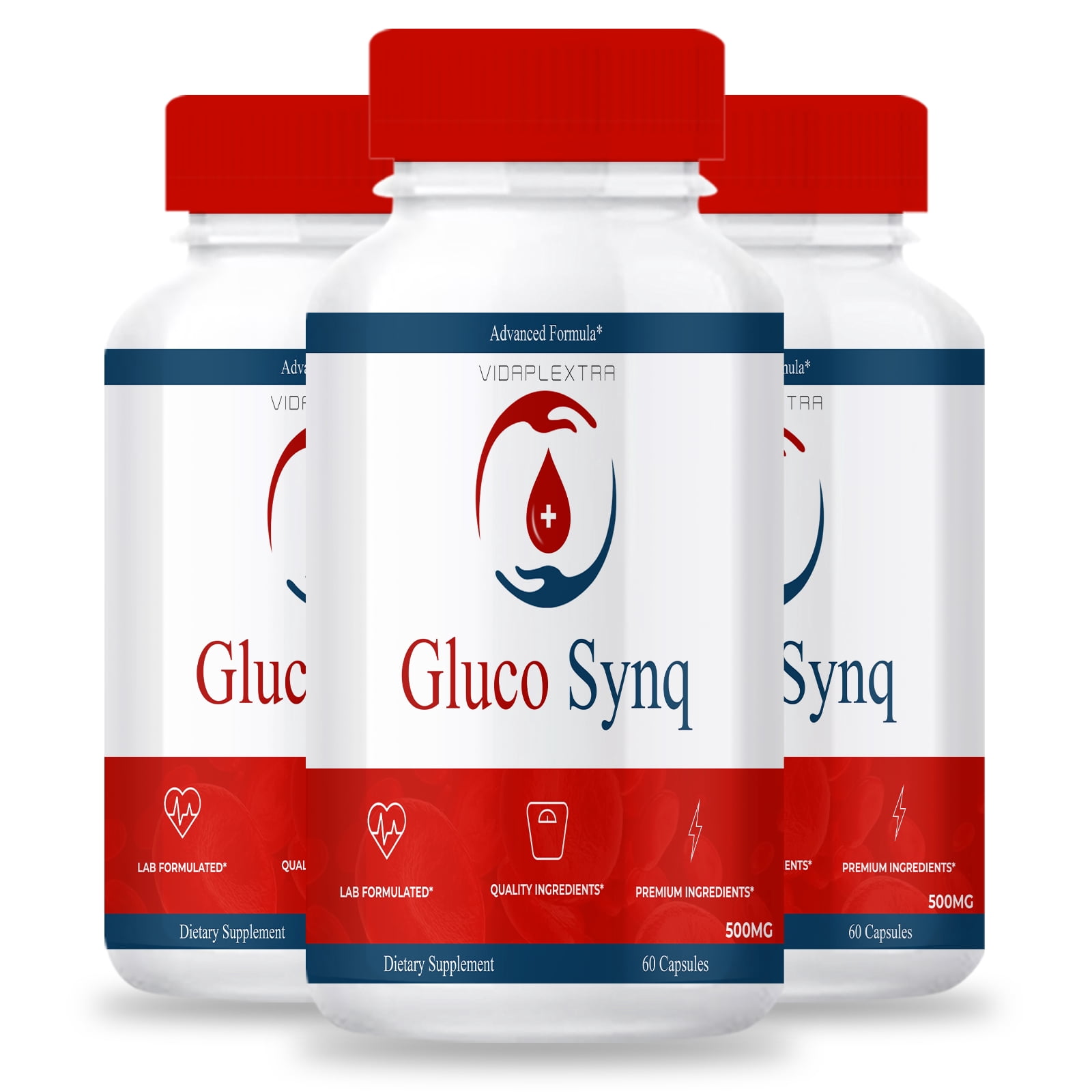 (3 pack ) Gluco Synq Capsules - Gluco Synq Capsules