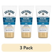 (3 pack) Gold Bond Healing Hydrating Lotion With Aloe, 24HR Hydration, 2.5 oz.