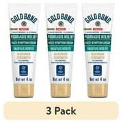 (3 pack) Gold Bond Psoriasis Multi-Symptom Relief Hand and Body Lotion & Cream for Itchy, Dry Skin with 3% Salicylic Acid, 4 oz.
