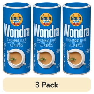 Gold Medal Wondra Quick-Mixing All-Purpose Flour, 13.5 oz, Pack of