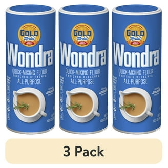 Gold Medal Wondra Quick-Mixing All-Purpose Flour, 13.5 oz, Pack of