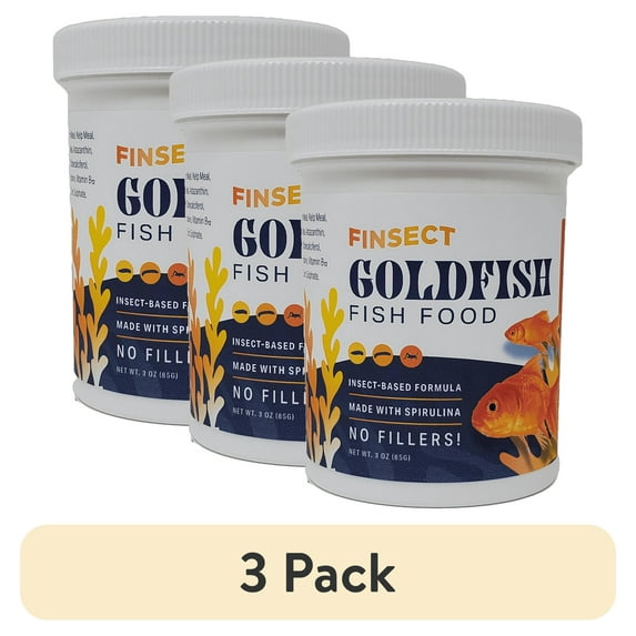 (3 pack) Goldfish Food Crumbles