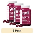 thumbnail interactive-video image 1 of (3 pack) Goli Nutrition Beets Cardio Vegan Vitamin Gummies, 60 Count, With CoQ10 for Heart Health, 1 of 10