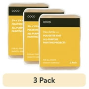 (3 pack) Good 3 x 1/4 in. Knit Polyester Trim Roller Cover, 2 Pack